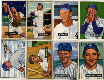 1951 Bowman Complete Set of 324 Cards   